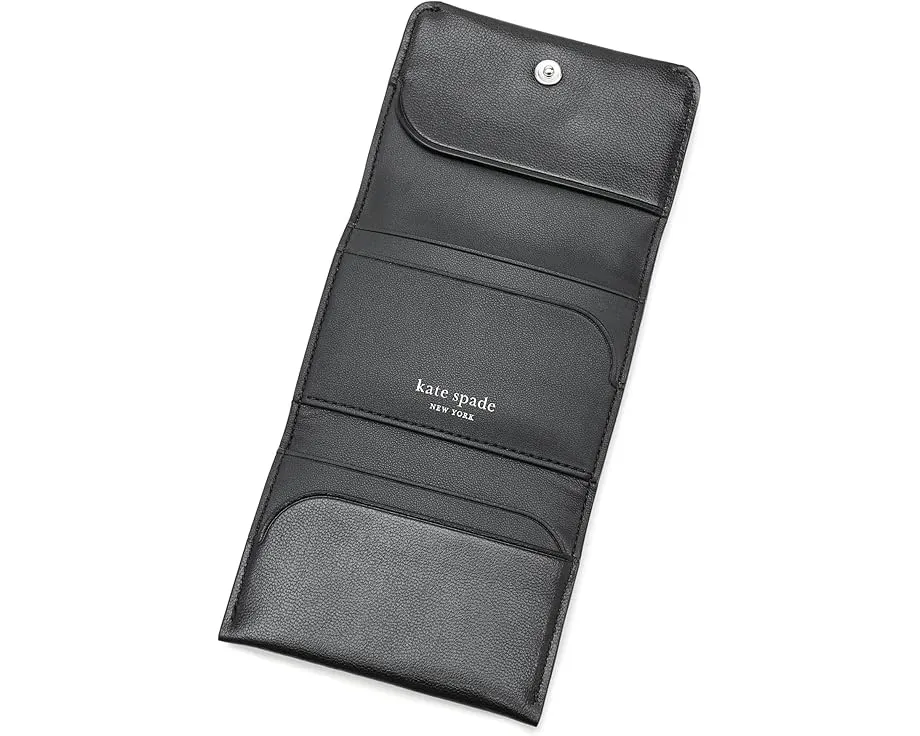 Кошелёк-трилистник Halo Fine Grain Leather Card Case из мелкозернистой кожи