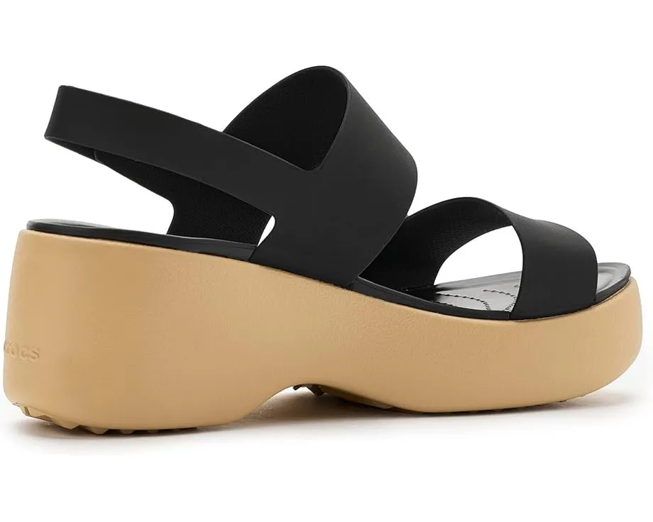 Босоножки Crocs Brooklyn Sky на платформе с технологией комфорта LiteRide