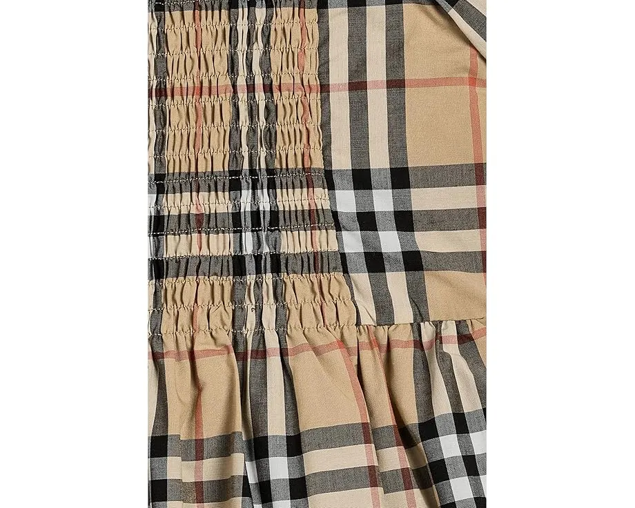 Платье Rose от Burberry Kids для малышей с цветочным принтом
