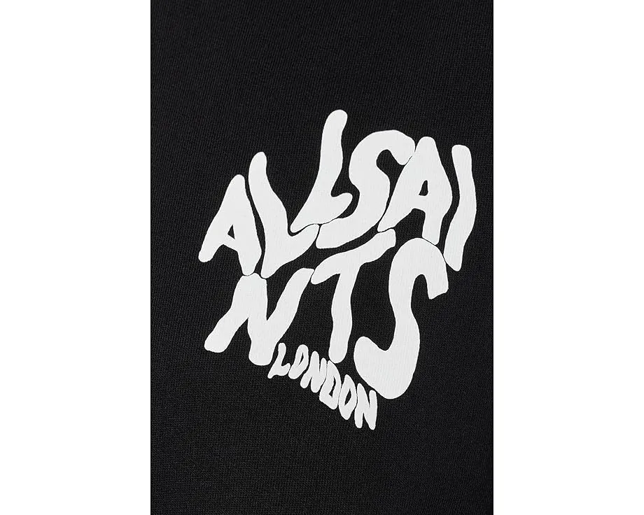 Толстовка AllSaints Orlando Etie с капюшоном и карманом-кенгуру