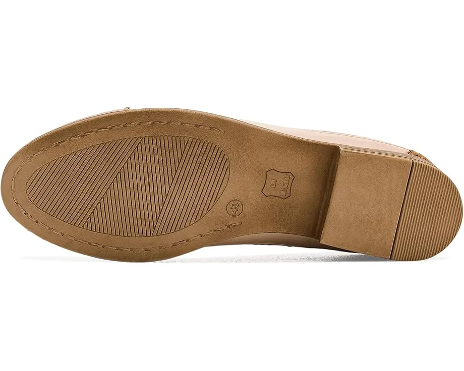 Туфли Miz Mooz Ina Flats с цветным блоком и шнуровкой на квадратном каблуке