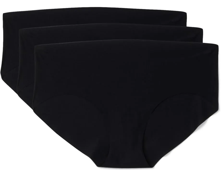 Комплект из 3 бикини Commando Invisible Rib с низким поясом и ребристой текстурой