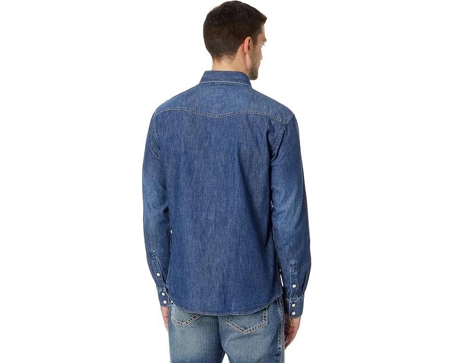 Джинсовая рубашка Ariat Denim Retro с приталенным кроем