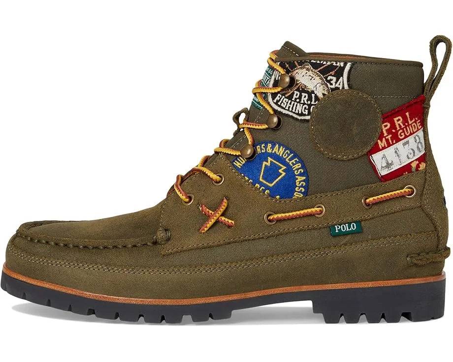 Ботинки Polo Ralph Lauren Ranger Mid с искусственным мехом и шнуровкой
