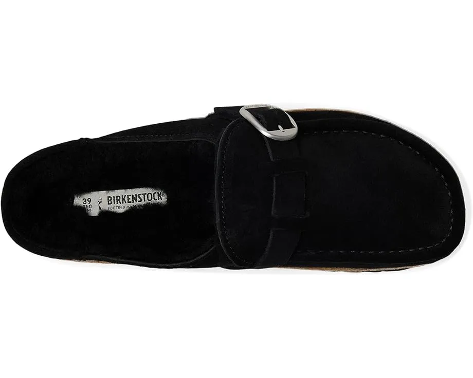 Биркенштоки Buckley из замши с подкладкой из овчины