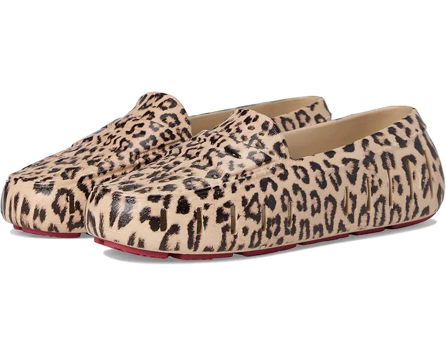 Лоферы Floafers Posh Driver Animal Print с массажной стелькой