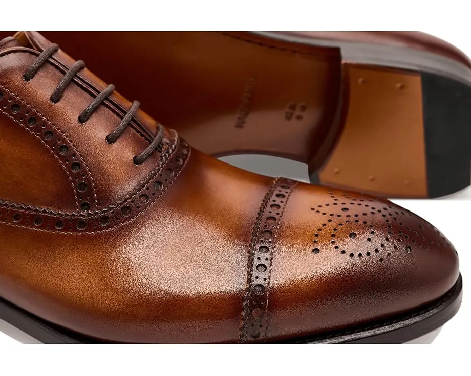 Туфли Magnanni Hipolito с перфорацией на носке из натуральной кожи