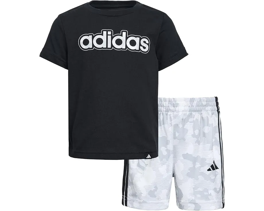 Детский комплект adidas с камуфляжным принтом для малышей