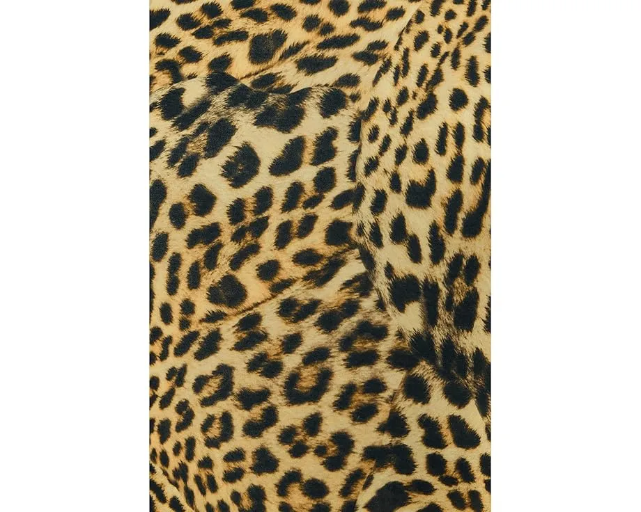 Длинное платье-трапеция с длинным рукавом от Norma Kamali