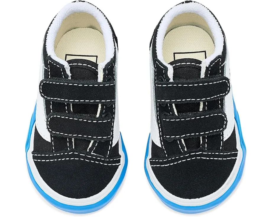 Туфли Mary Jane Vans Kids на липучке с текстильным верхом и резиновой подошвой