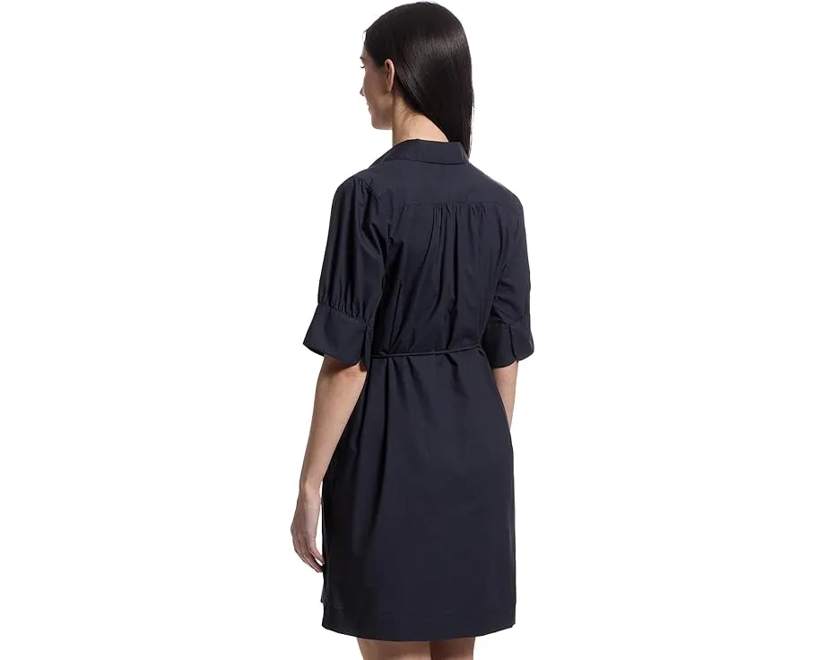 Платье-рубашка Lilla P с присборенными рукавами и поясом