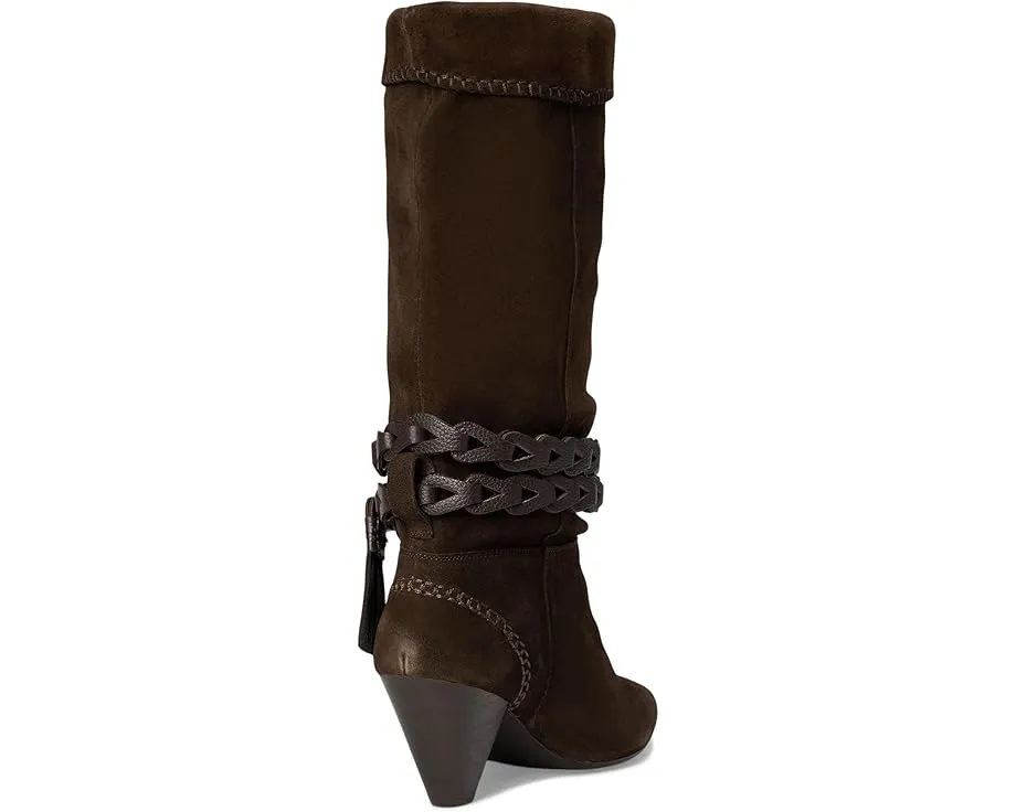 Ботинки Free People Bridget Belt Slouch с поясом из кожи и заостренным носком