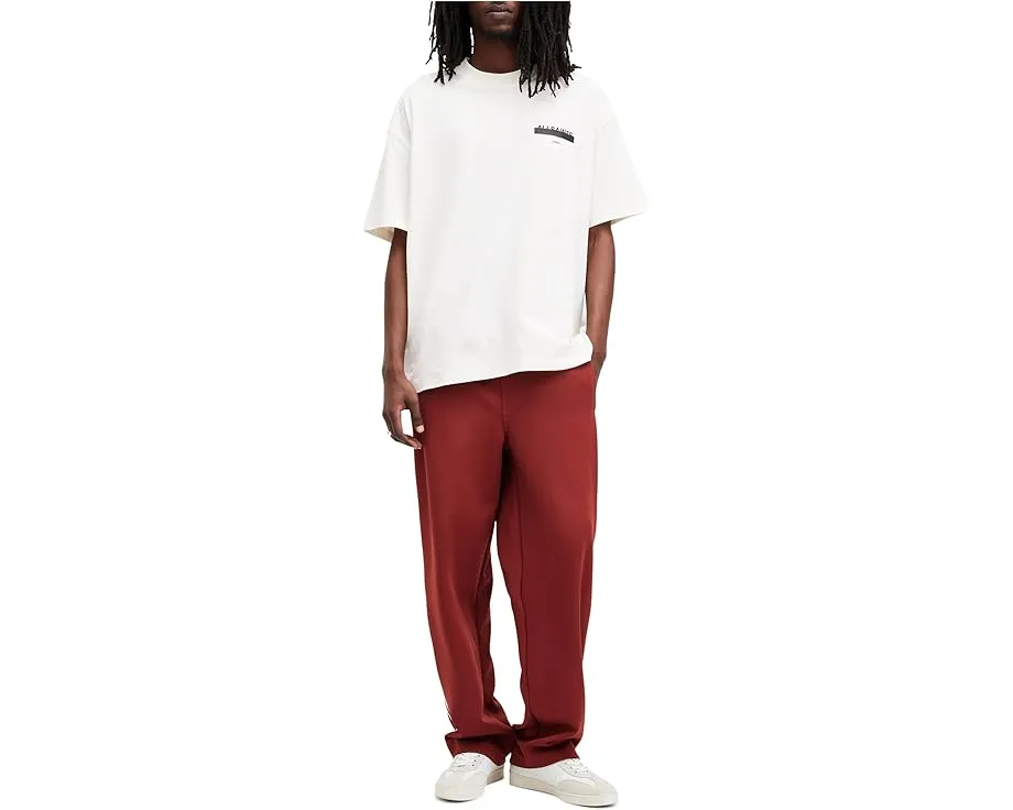 Футболка AllSaints Redact с коротким рукавом и объемным кроем