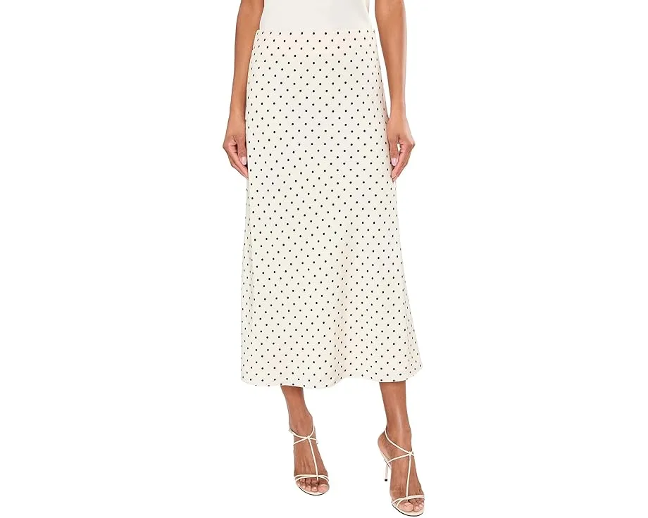 Юбка Joe's Jeans Ines Midi в горошек с расклешенным подолом