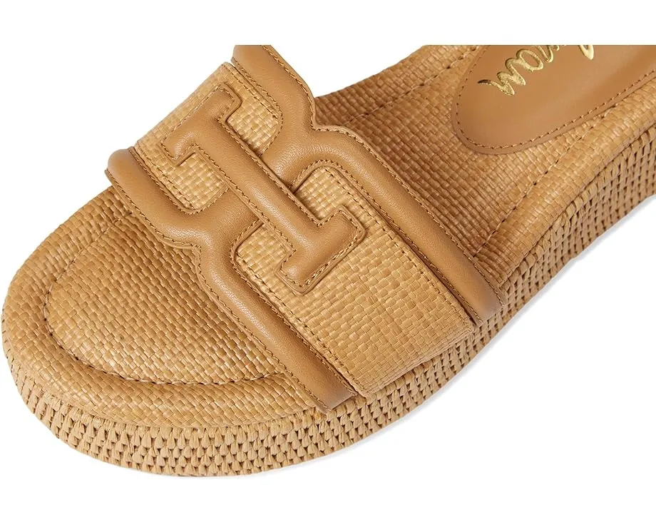 Сандалии Sam Edelman Pauleena на платформе с клиновидным каблуком и логотипом