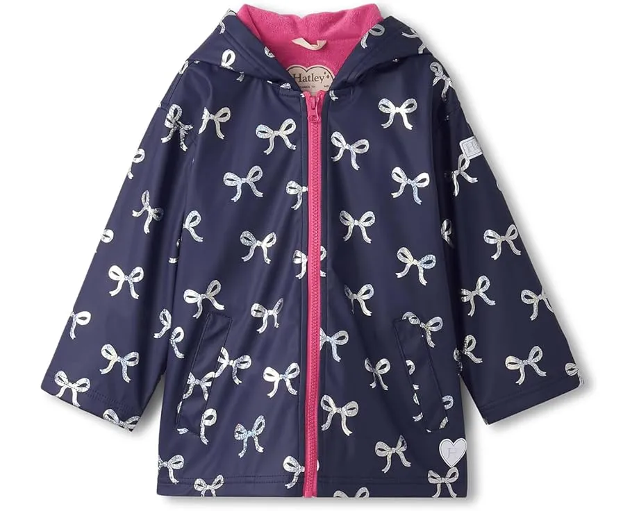 Детская дождевик Hatley Kids с капюшоном и накладными карманами