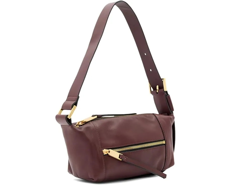 Мини-сумка через плечо Vega из кожи с молнией AllSaints