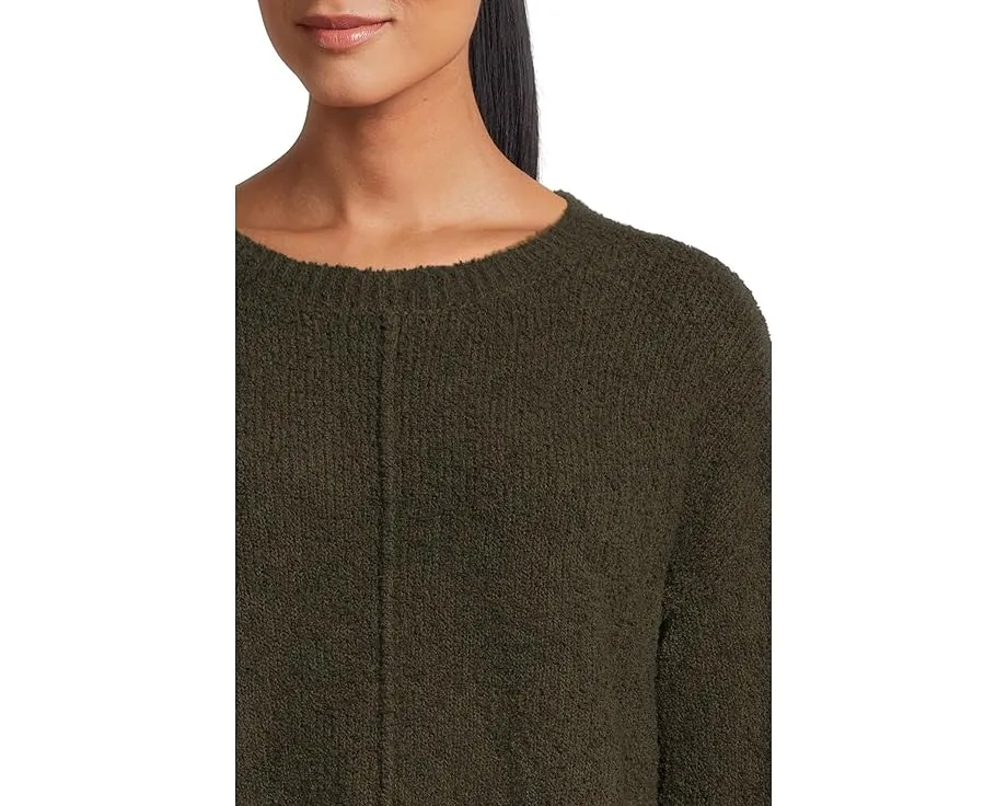 Eileen Fisher пуловер из органического хлопка с объемной текстурой и круглой горловиной