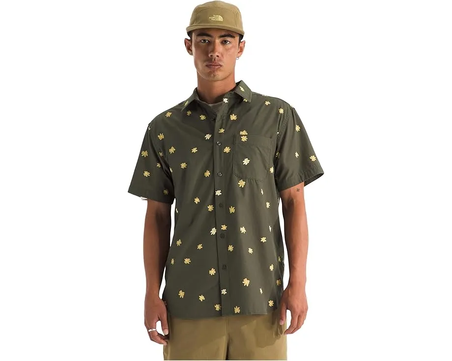 Рубашка The North Face Short Sleeve Baytrail Pattern с принтом