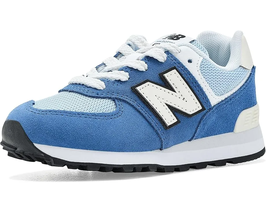 Детские кроссовки New Balance 574 с верхом из замши и сетки