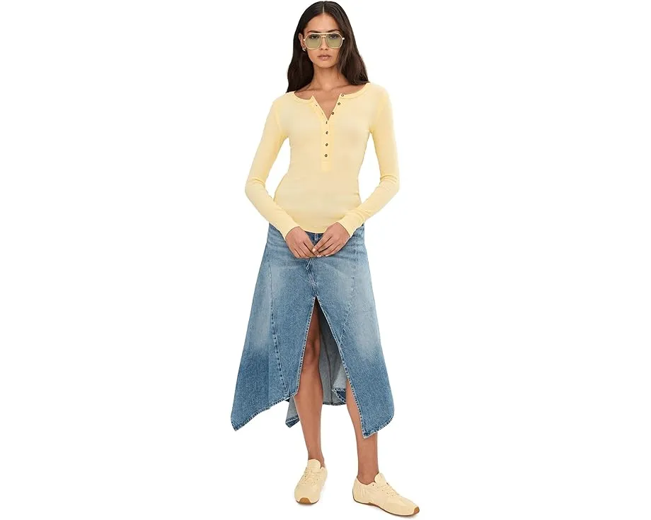 Хенли Free People Jamie из мягкого хлопка с эластаном