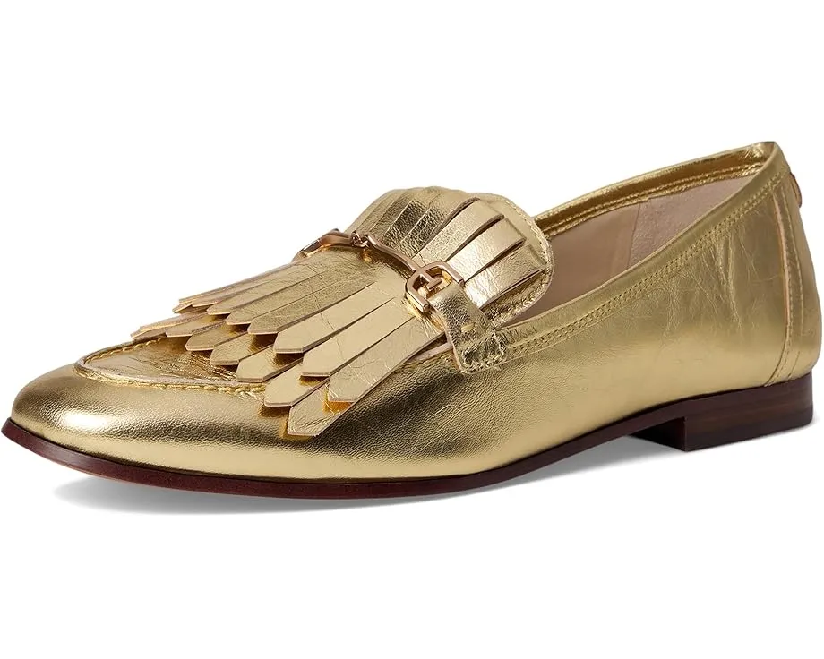 Лоферы Sam Edelman Liz из состаренной кожи с килти и металлической пряжкой