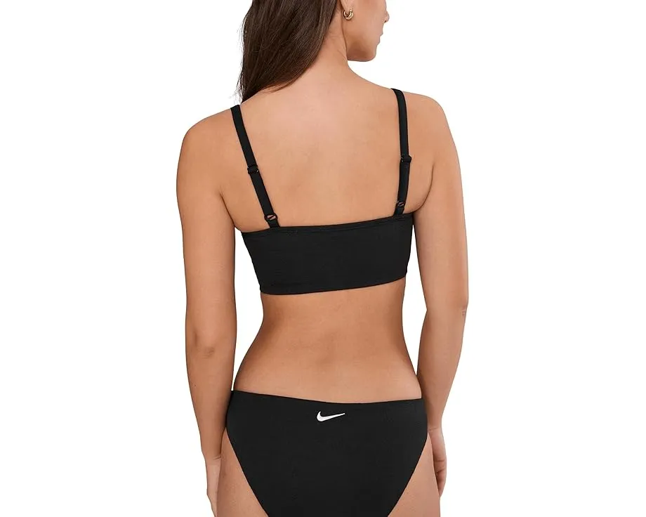 Бикини Nike Line Wave Jacquard с V-образным вырезом и съемными чашками