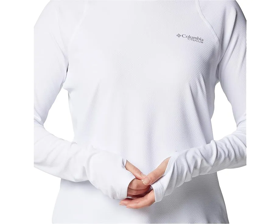 Колумбия Лонгслив Summit Valley с защитой от солнца UPF 50 и отверстиями для большого пальца