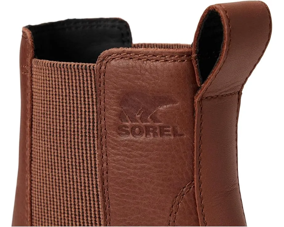 Ботинки SOREL Joan Now Chelsea из замши на массивном каблуке