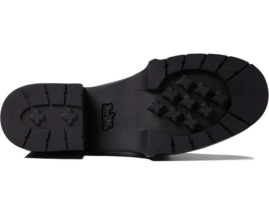 Кожаные лоферы COACH Leah на платформе с квадратным каблуком