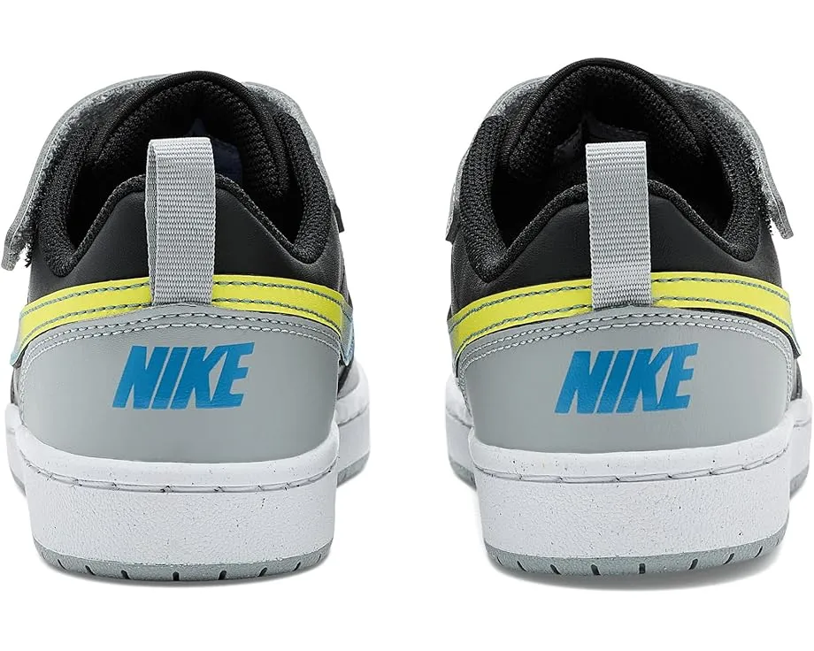 Кроссовки Nike Kids Court Borough Low FD с липучкой и водоотталкивающей пропиткой