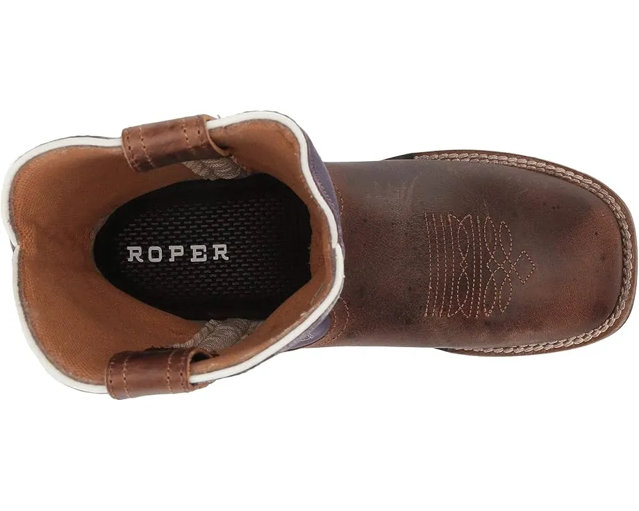 Roper Kids Monterey сапоги для детей с квадратным носком и съемной стелькой