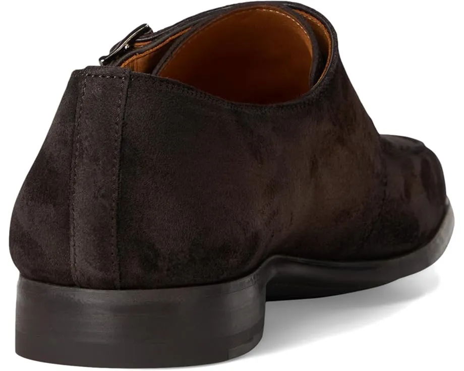 Лоферы Magnanni 23696-00 с двойной пряжкой из водоотталкивающей кожи