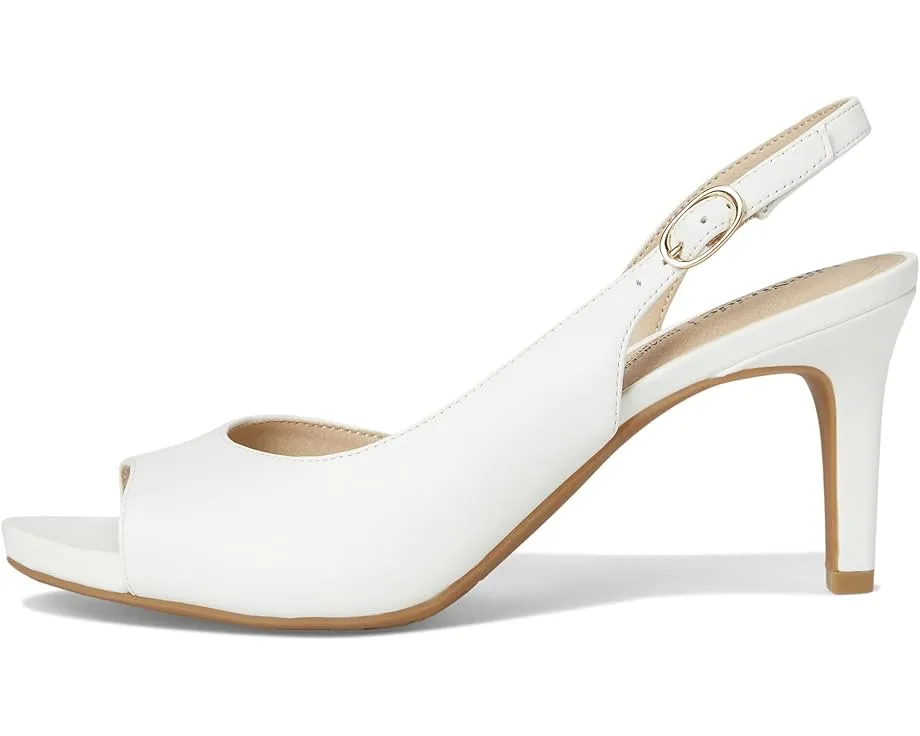 Туфли-лодочки Slingback с открытым носком и платформой