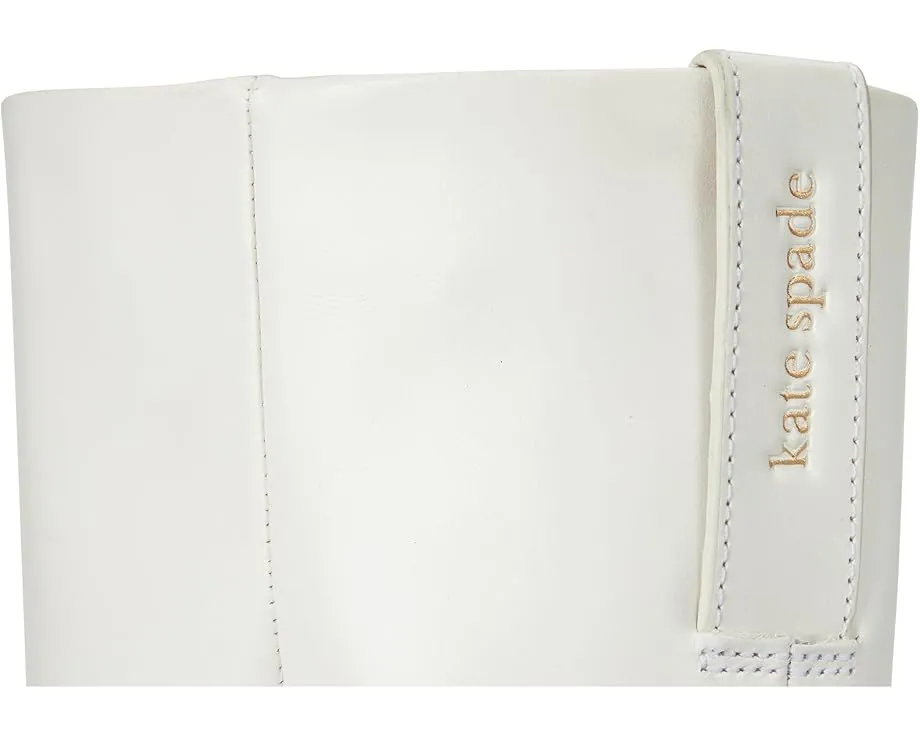 Ботинки Kate Spade New York Colby на высоком каблуке из кожи с круглым носком