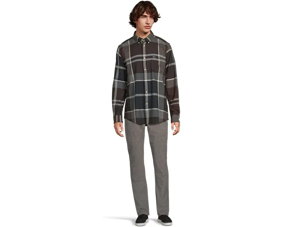 Рубашка Barbour Dunoon из хлопка твил с классическим кроем