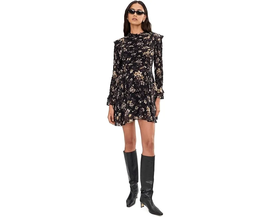 Платье AllSaints Portia с цветочным принтом из переработанного полиэстера