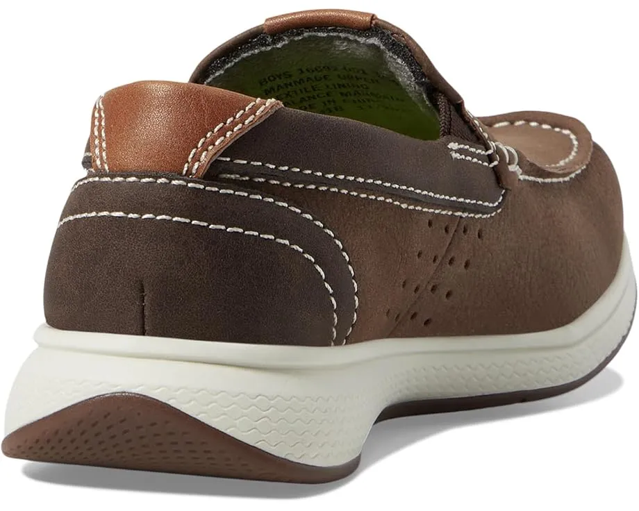Детские туфли Florsheim Crossover Moc Toe с технологией SupaCush для повседневной носки