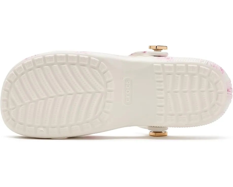 Балетки Crocs LoveShackFancy Classic с цветочным принтом