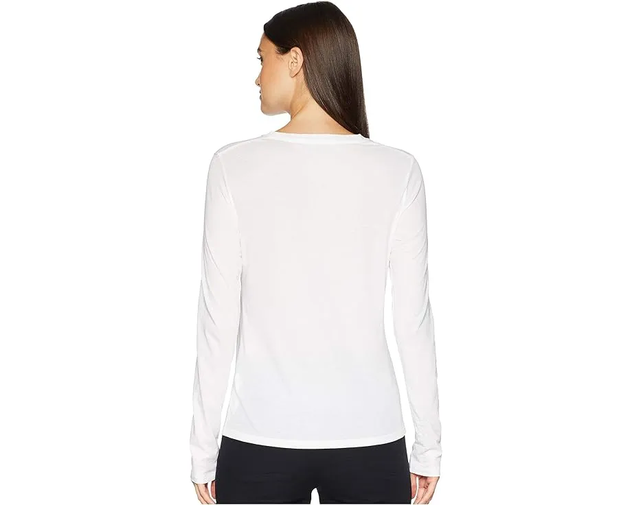 Футболка Essential Long Sleeve Jersey Crews от Vince с длинным рукавом