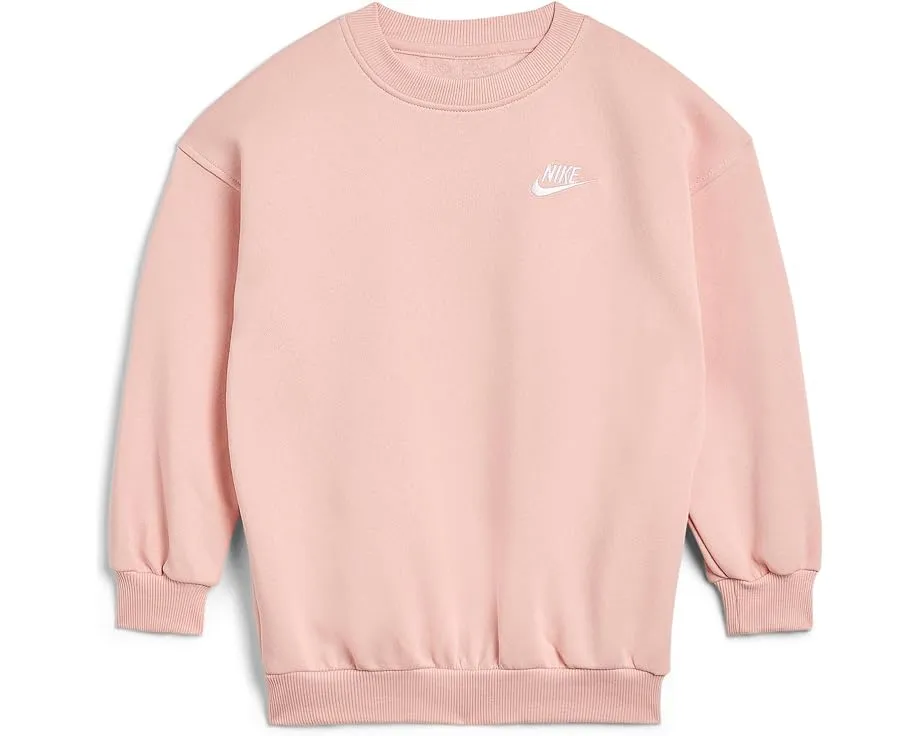 Детский свитшот Nike NSW Club Fleece оверсайз кроя