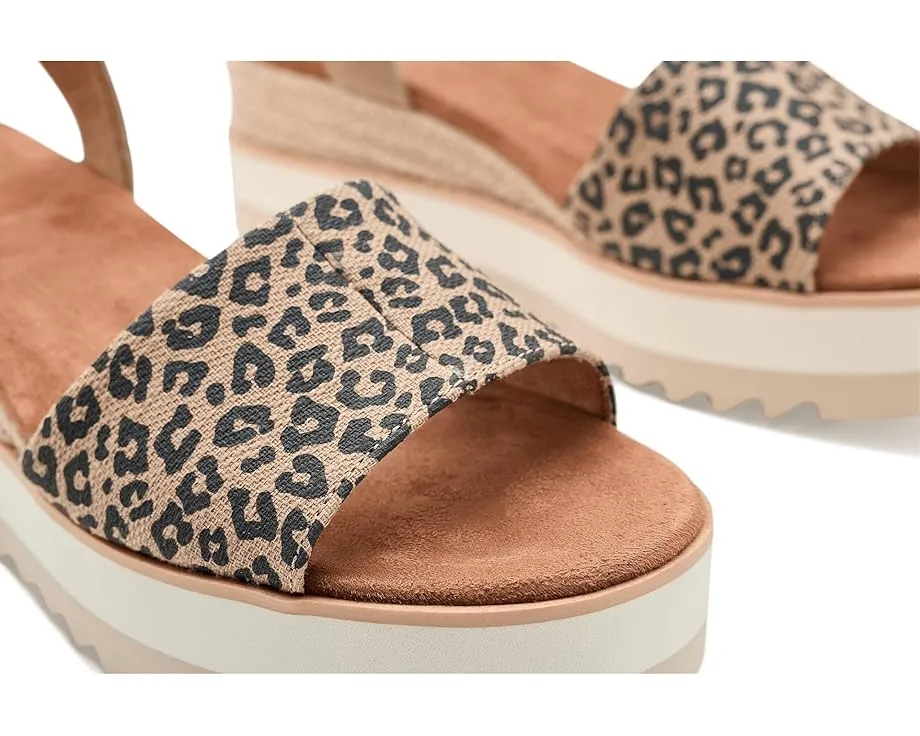 Босоножки TOMS Diana на платформе с ремешком на щиколотке