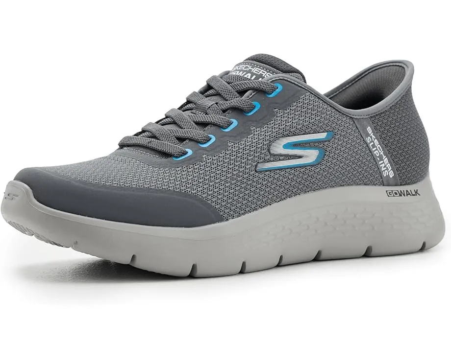SKECHERS Performance кроссовки Go Walk Flex Netro с технологией Hands Free Slip-ins и широкой колодкой