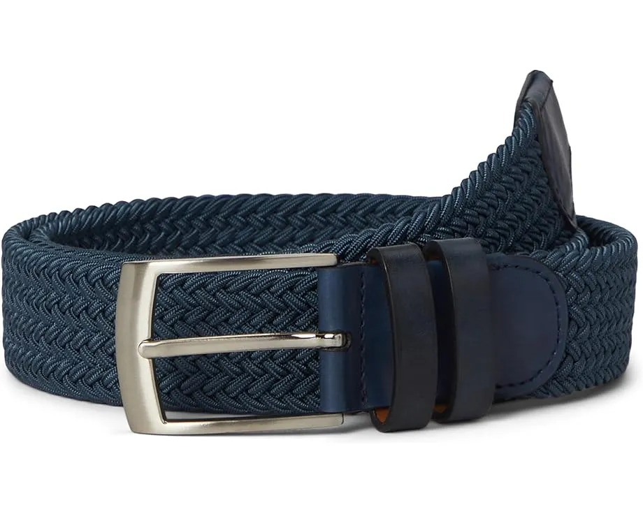 Magnanni Nadal эластичный ремень с плетеными вставками и регулируемой пряжкой