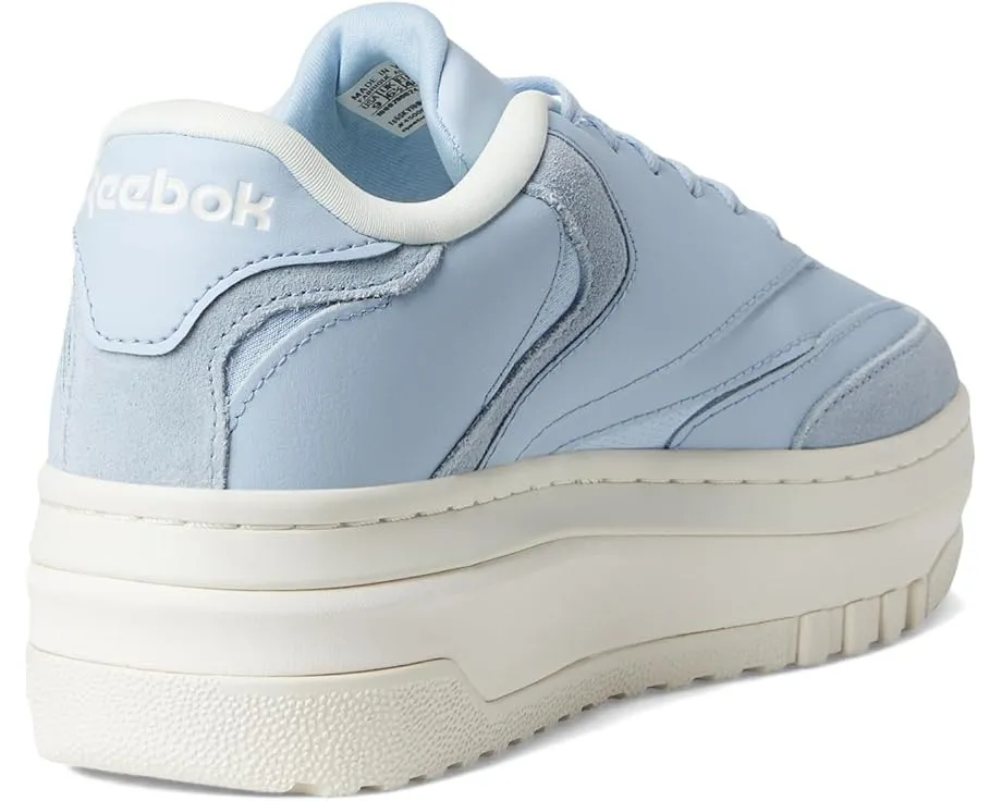 Кроссовки Reebok Club C Extra с платформенной подошвой и кожаным верхом