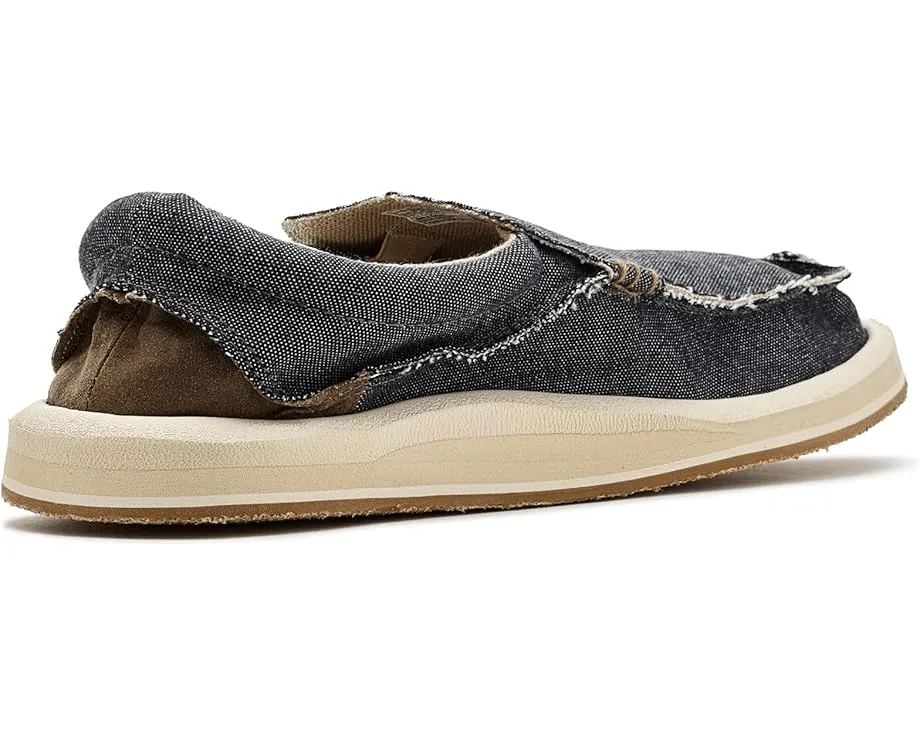 Слипоны Chiba Novelty с текстильным верхом и антибактериальной стелькой