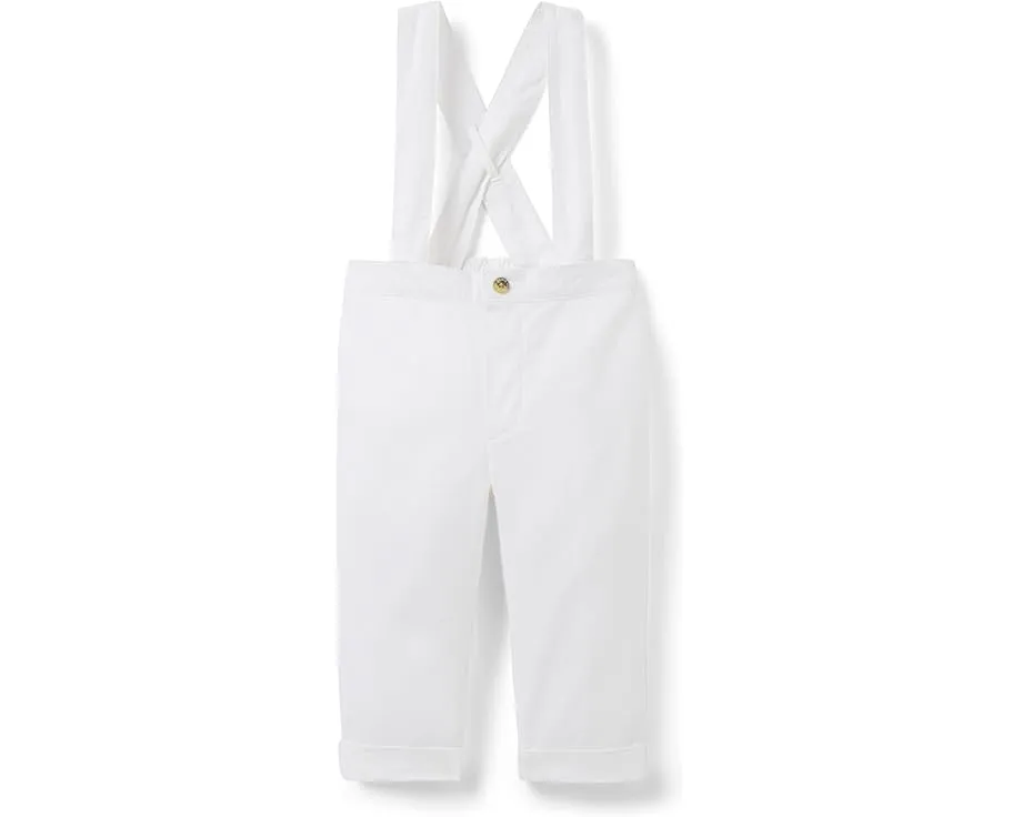 Льняные брюки на лямках Janie and Jack для младенцев