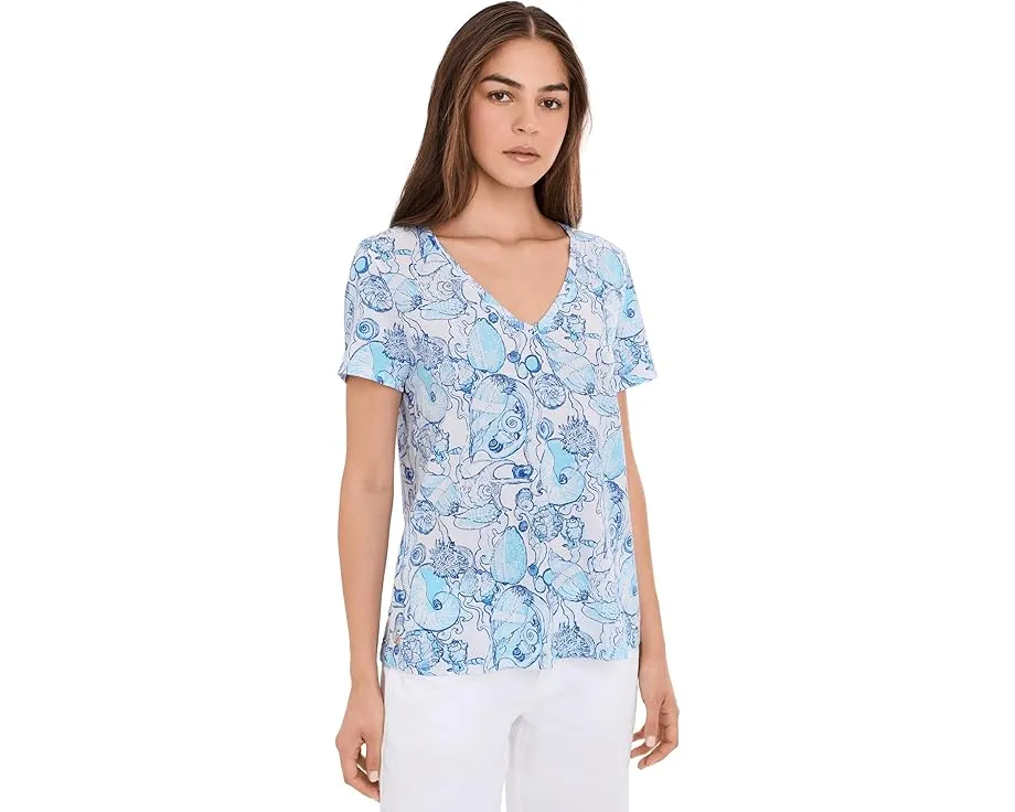 Топ Maryetta от Lilly Pulitzer с V-образным вырезом
