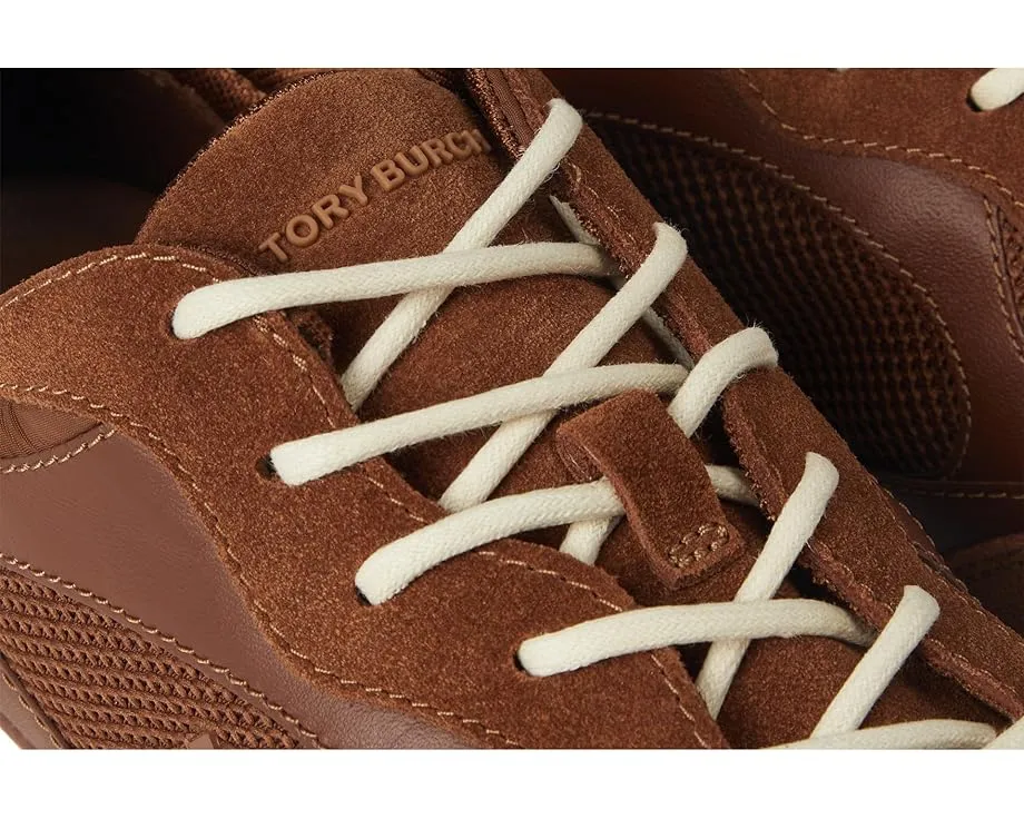 Кроссовки Field из замши на резиновой подошве Tory Burch