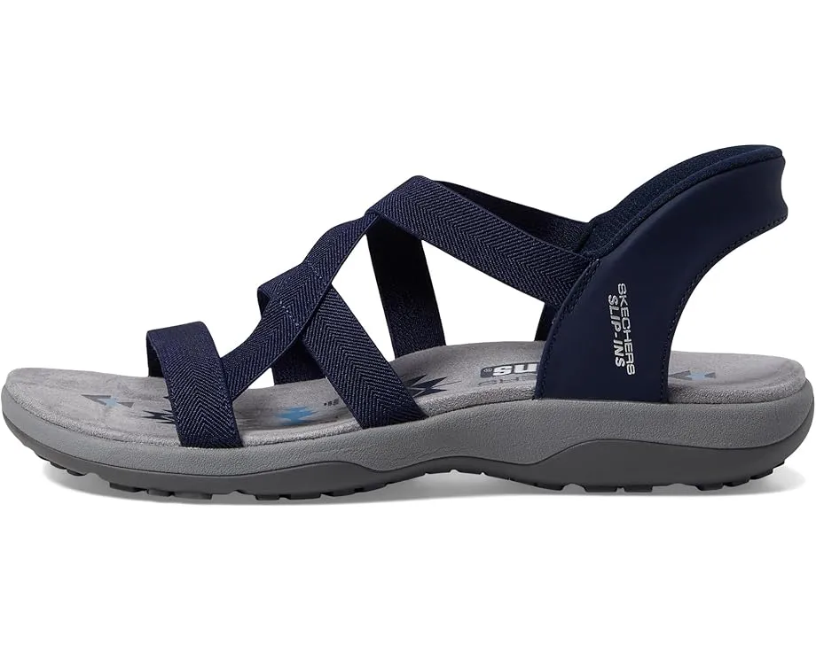 Skechers Reggae Slim обувь без шнуровки с технологией Hands Free Slip-Ins